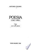 Poesía, 1967-1981