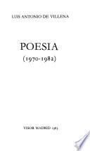 Poesía (1970-1982)