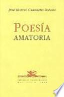 Poesía amatoria