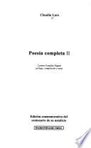 Poesía completa