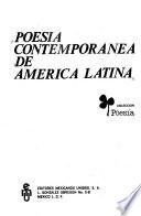 Poesía contemporánea de América Latina