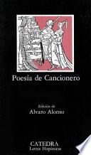 Poesía de cancionero