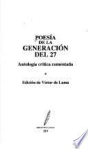 Poesía de la generación del 27