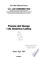 Poesía del Qosqo i de América Latina