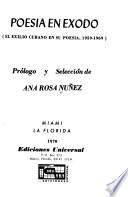 Poesía en éxodo