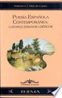 Poesía española contemporánea