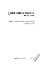 Poesía española medieval
