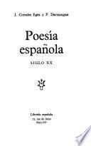 Poesía española siglo XX