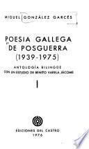 Poesía gallega de posguerra (1939-1975)