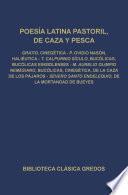 Poesía latina pastoril, de caza y pesca