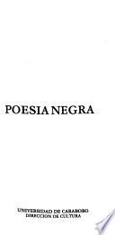 Poesía negra