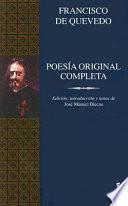 Poesía original completa