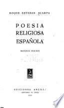 Poesia religiosa española