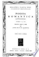 Poesía romántica (antología).