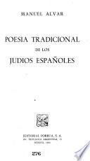 Poesía tradicional de los judíos españoles