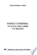 Poesía ultimísima