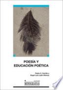 Poesía y educación poética