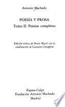 Poesía y prosa