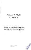 Poesia y prosa quechua