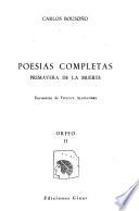 Poesías completas