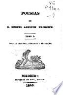 Poesias de D. Miguel Agustin Principe