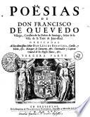 POËSIAS DE DON FRANCISCO DE QUEVEDO