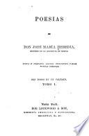 Poesias de don José María Heredia