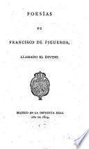 Poesias de Francisco de Figueroa, llamado el divino