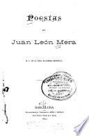 Poesías de Juan León Mera