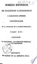 Poesias escogidas de nuestros cancioneros y romanceros antiguos