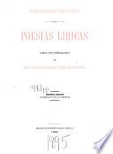 Poesías líricas