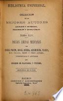 Poesias líricas Mejicanas de Isabel Prieto, Rosas, Sierra, Altamirano, Flores, Riva Palacio, Prieto y otros autores, coleccionadas y anotadas por Enrique de Olavarria y Ferrari