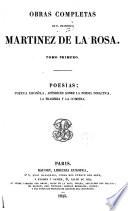 Poesias; poética española; apéndices sobre la poesía didactica, la tragedia y la comedia
