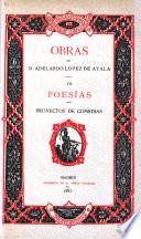 Poesías. Proyectos de comedias