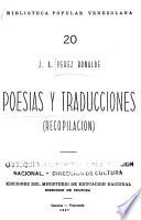 Poesías y traducciones (recopilación)