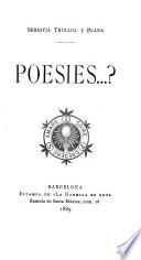 Poesíes ...?