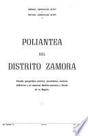 Poliantea del Distrito Zamora