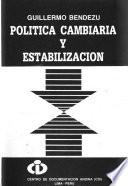 Política cambiaria y estabilización