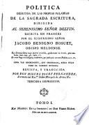 Política deducida de las propias palabras de la Sagrada Escritura