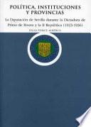 Política, instituciones y provincias