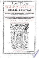 Política Regular y Religiosa Republica