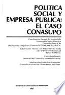Política social y empresa pública
