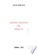 Política tudelana del siglo XX