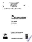 Política y gestión ambiental en Argentina