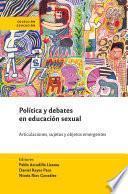 Políticas y debates en educación sexual