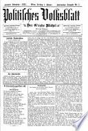 Politisches Volksblatt Der G'rade Michel