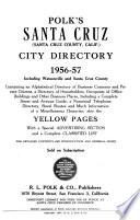 Polk's Santa Cruz (California) City Directory