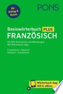 PONS Basiswörterbuch Plus Französisch