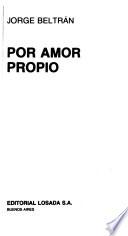 Por amor propio