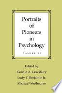 Portraits of Pioneers in Psychology
